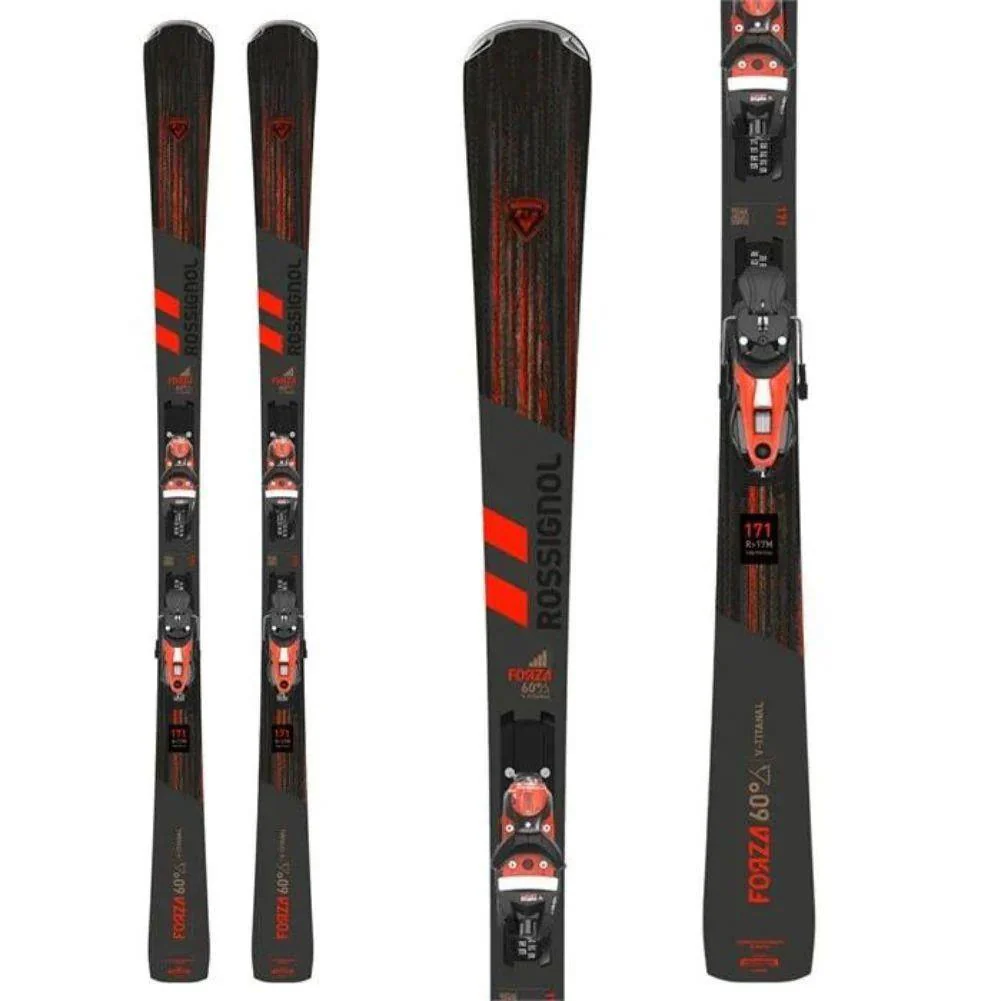 Rossignol Men's Forza 60D V-TI Skis & SPX 12 Konect GW Bindings - Image 5