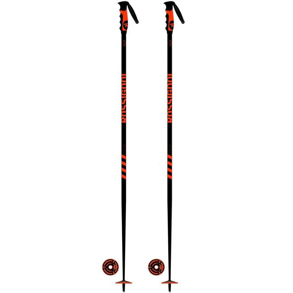 Rossignol Stove Alpine Ski Poles (Black/Red)