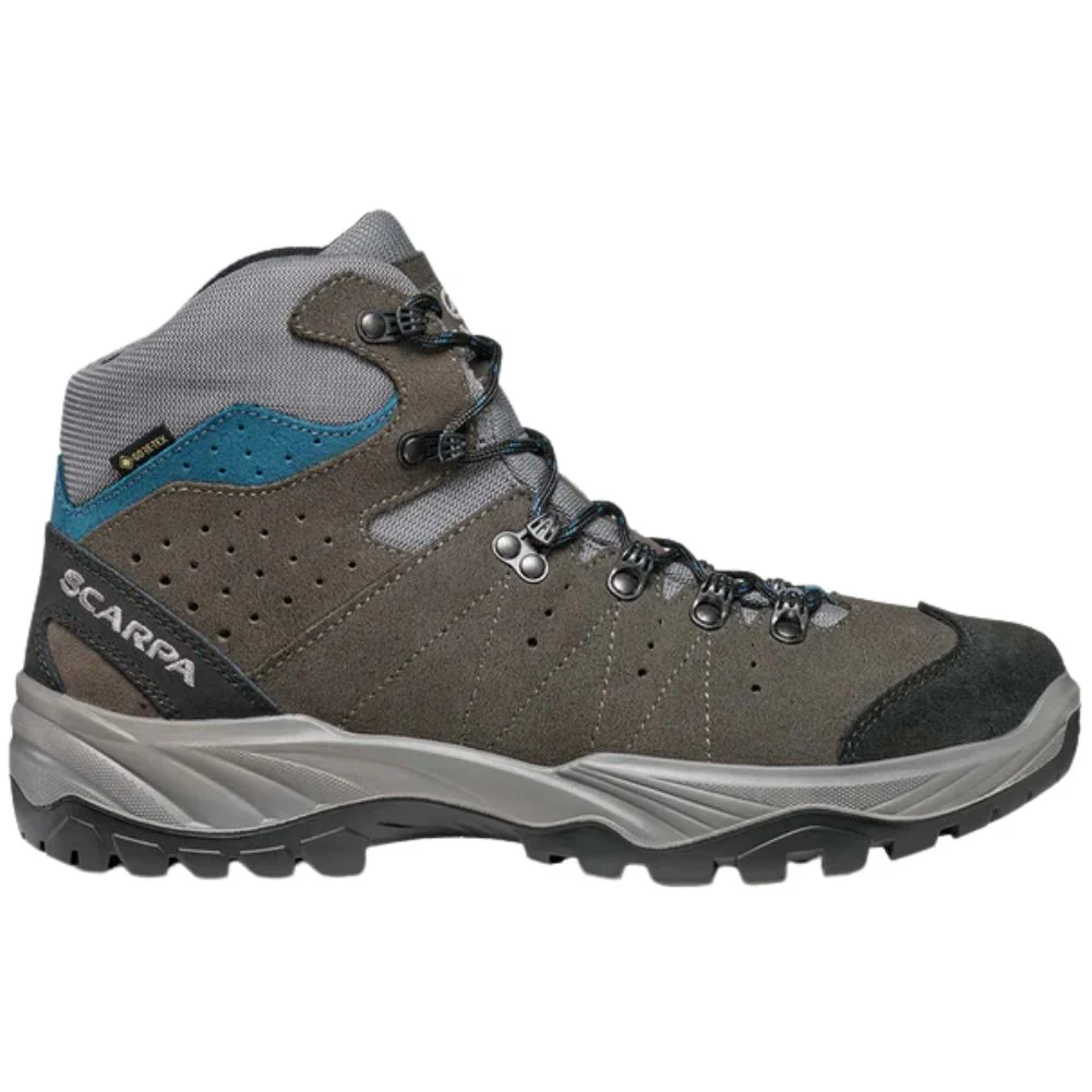 Scarpa Men's Mistral GTX Trekking Boots (Smoke/Lake Blue) - Image 2