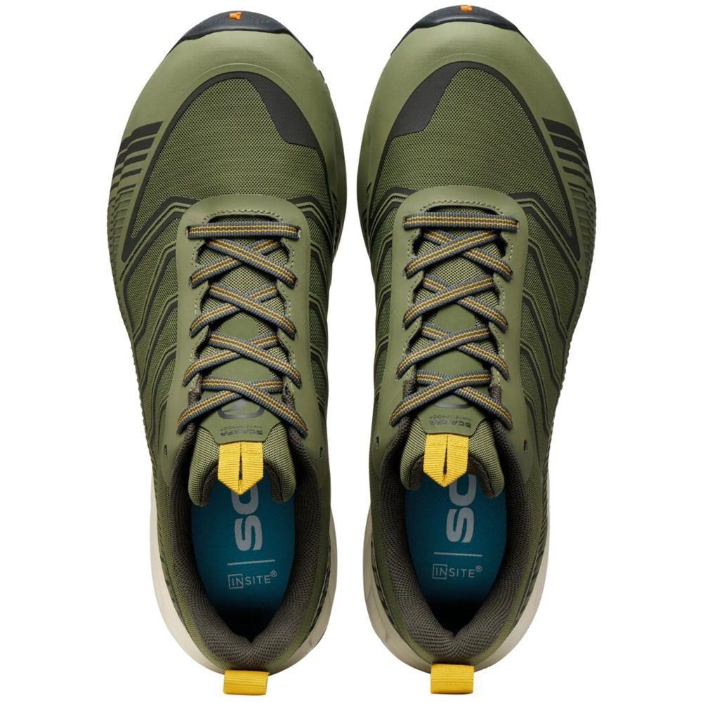 Scarpa Men's Ribelle Run LT WP Walking Shoes (Olive/Lemon Curry) - Image 4