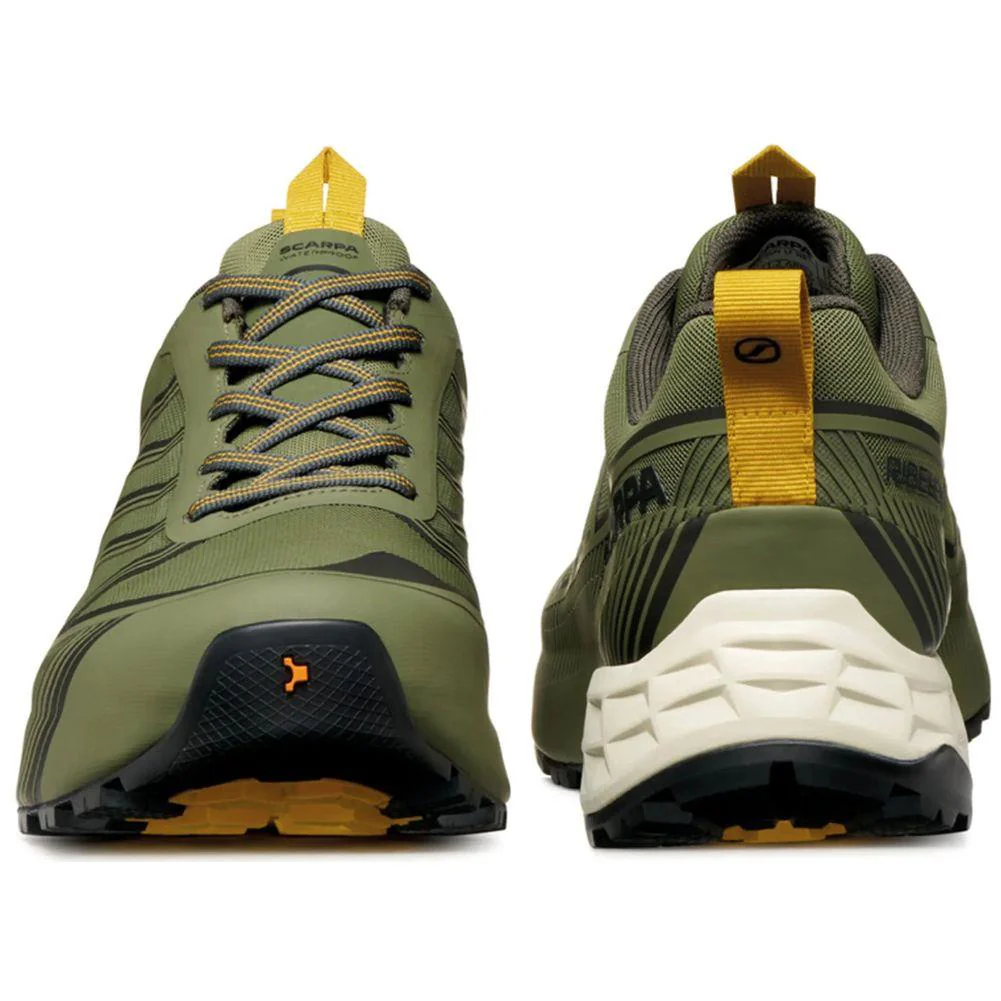 Scarpa Men's Ribelle Run LT WP Walking Shoes (Olive/Lemon Curry) - Image 5