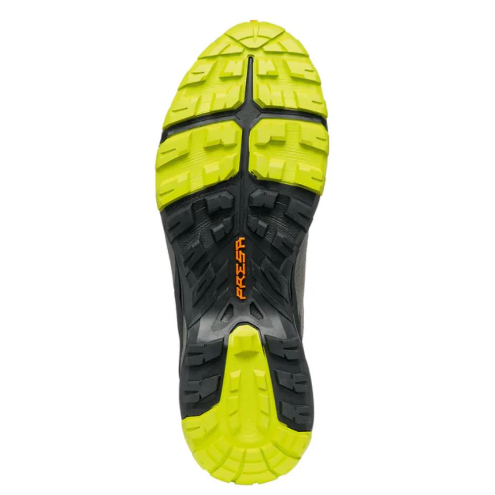 Scarpa Men's Rush Trail GTX Walking Shoe (Titanium/Lime) - Image 7
