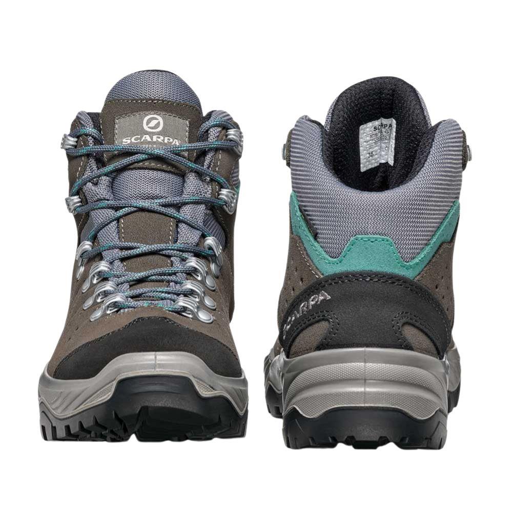 Scarpa Women's Mistral GTX WP Walking Boots - Lightweight Hiking Boots (Smoke/Lagoon) - Image 3
