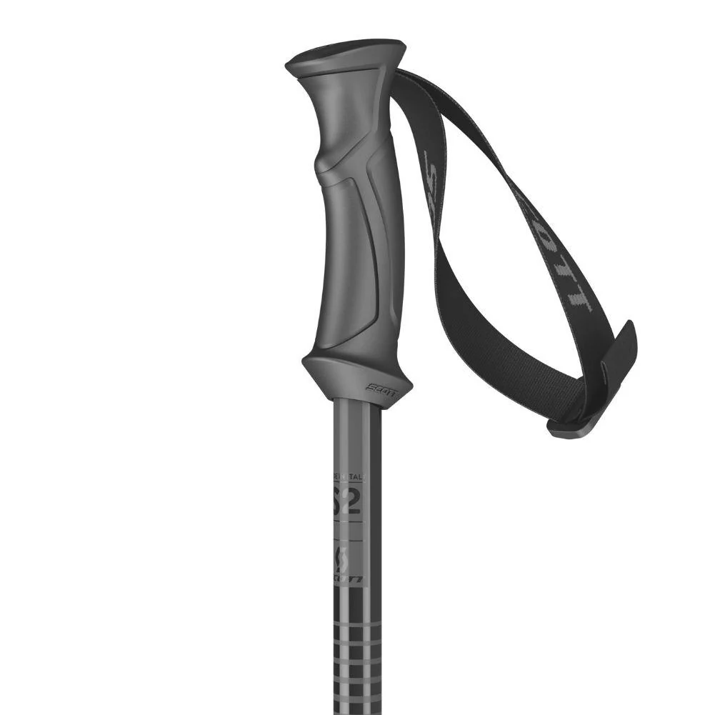 Scott 540 P-Lite Ski Poles (Black) - Image 8