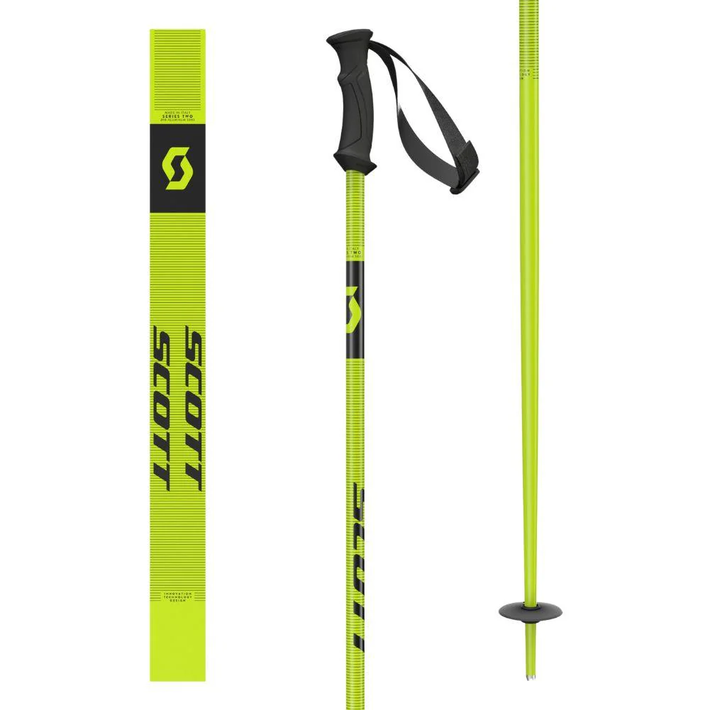 Scott 540 Pro Ski Poles (Neon Yellow)