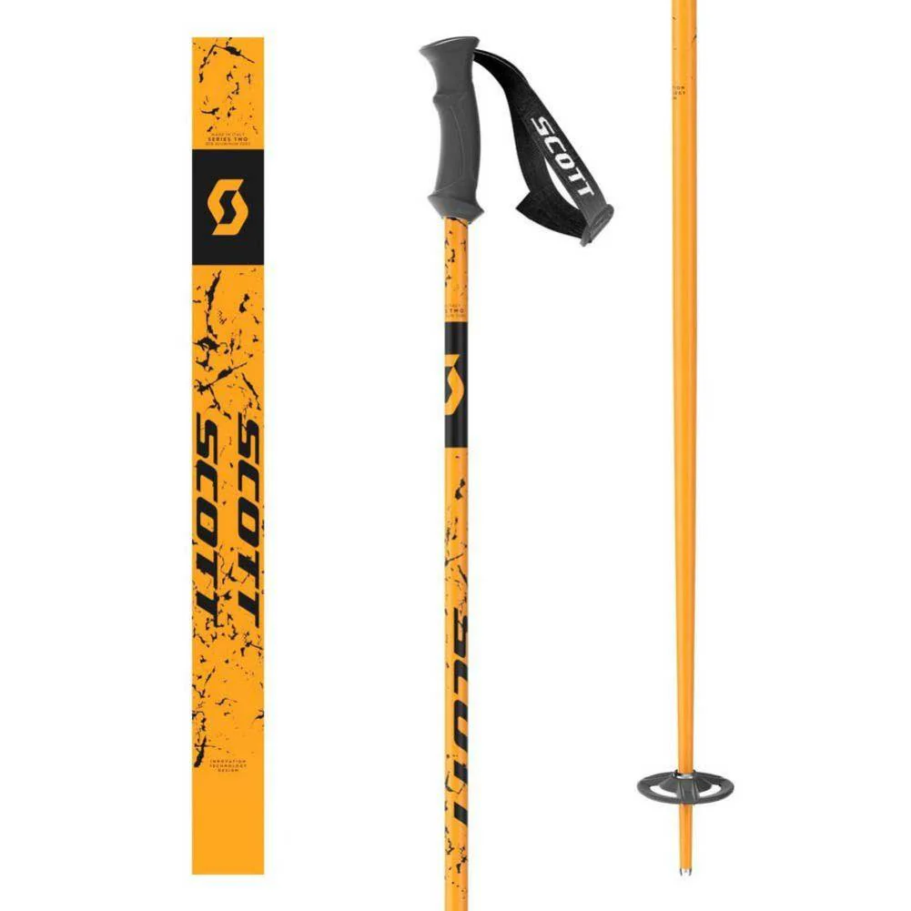 Scott 540 Team Ski Poles (Neon Orange) - Image 4
