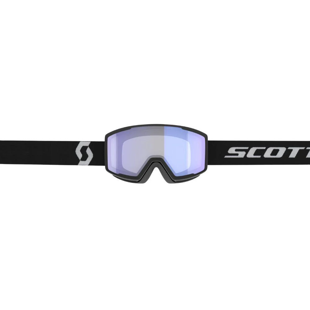 Scott Factor Pro Snow Sports Goggles (Mineral Black/White/ Illuminator Blue Chrome) - Image 3