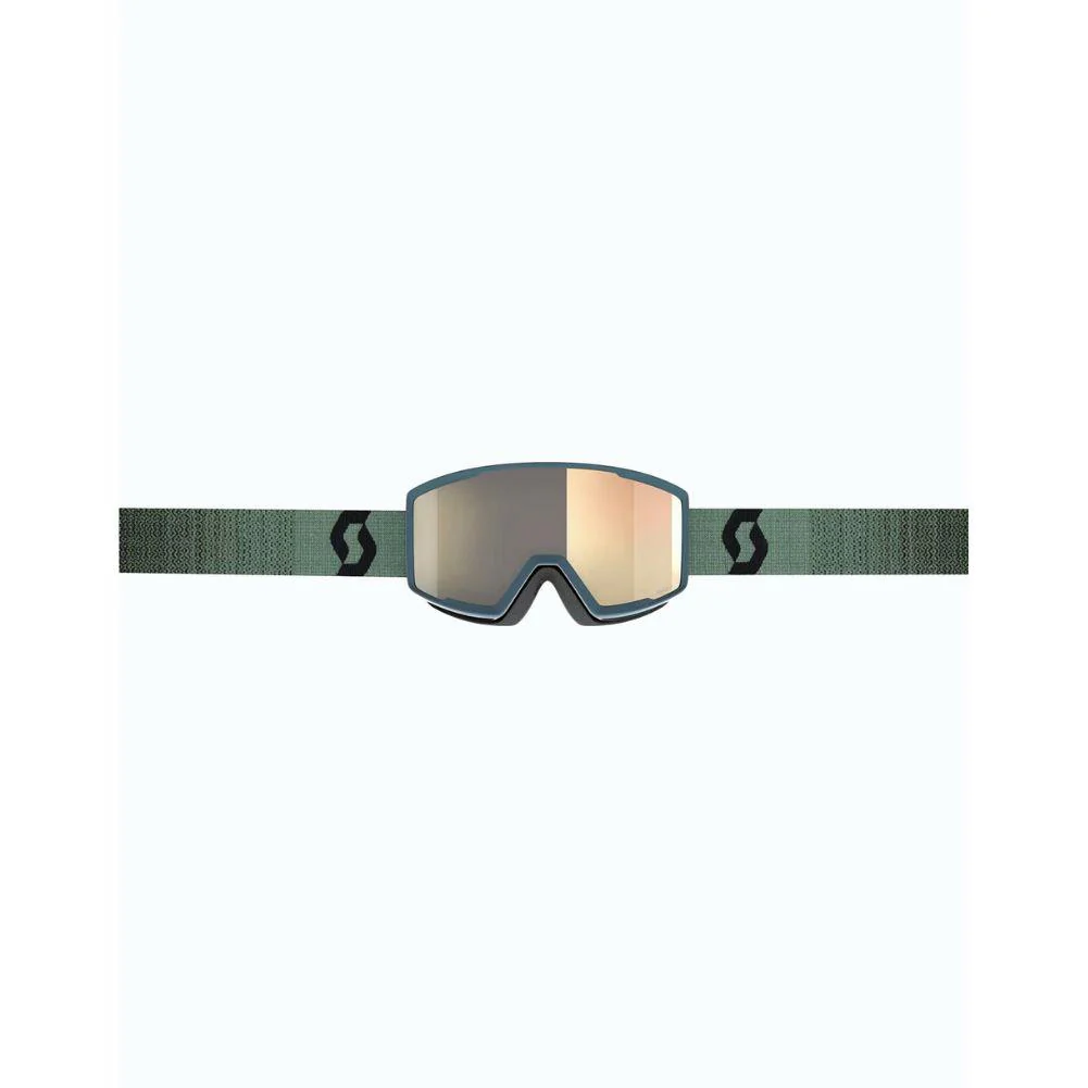 Scott Factor Pro LS Snow Sports Goggles (Soft Green/Black - Light Sensitive Bronze Chrome Lens) - Image 2
