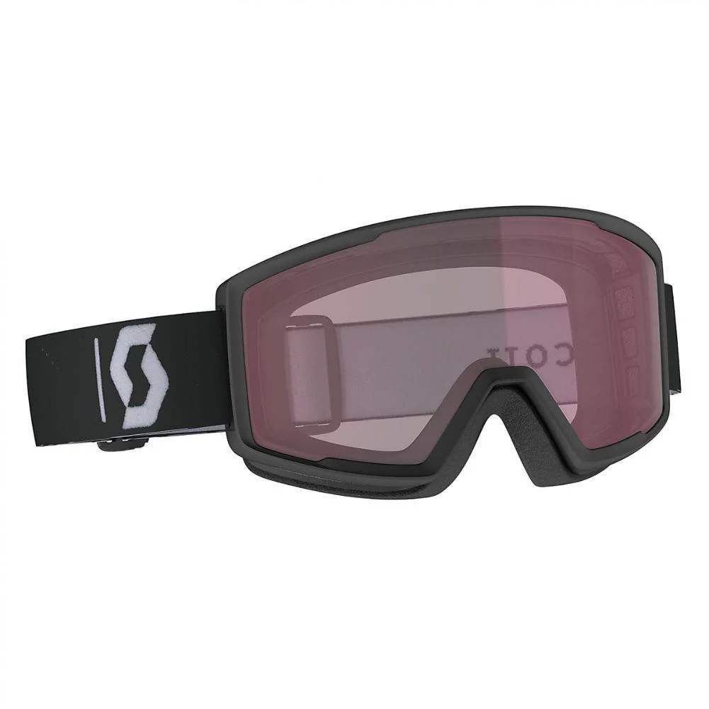 Scott Factor Unisex Snow Sports Goggle (Black/White - Illuminator)