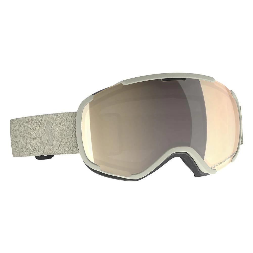 Scott Faze 11 Snow Sports Goggles - Light Sensitive Lens (Light Beige - Bronze Chrome)