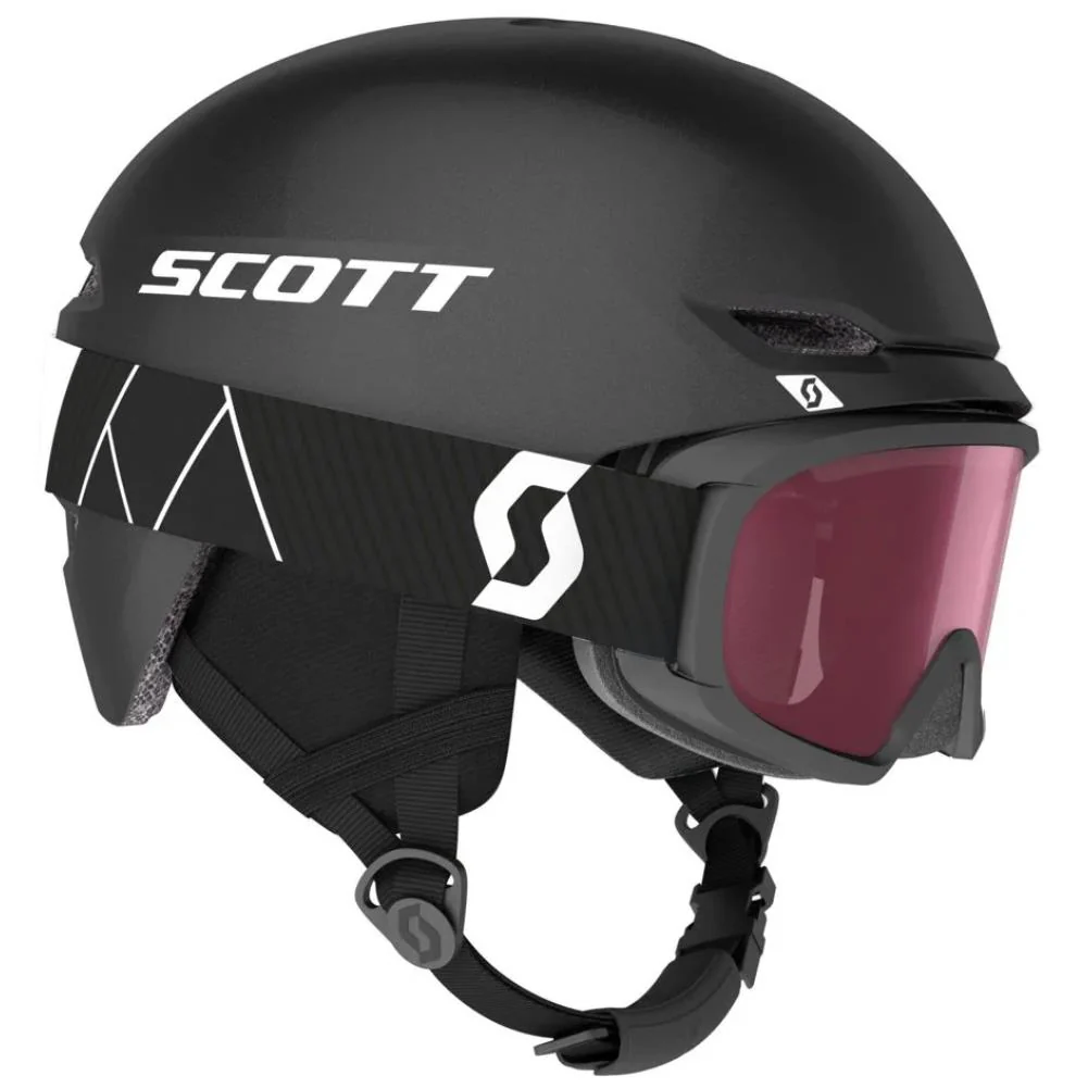 Scott Keeper 2 Junior Helmet + Junior Witty Goggle - Helmet & Goggle Package (Granite Black) 2024 - Image 2