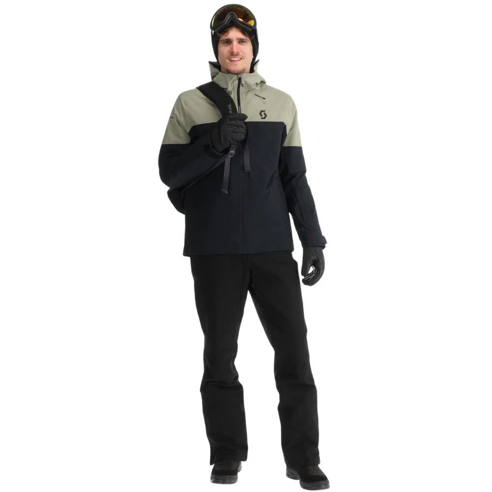 SCOTT Men's Ultimate Dryo 10 Jacket (Black/Dust Grey) - Image 4