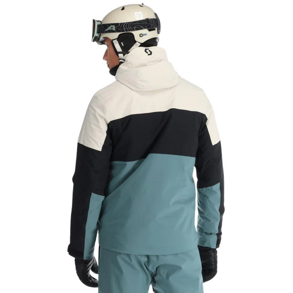 SCOTT Men's Ultimate Dryo 10 Jacket (Frozen Blue/Dust White) - Image 7