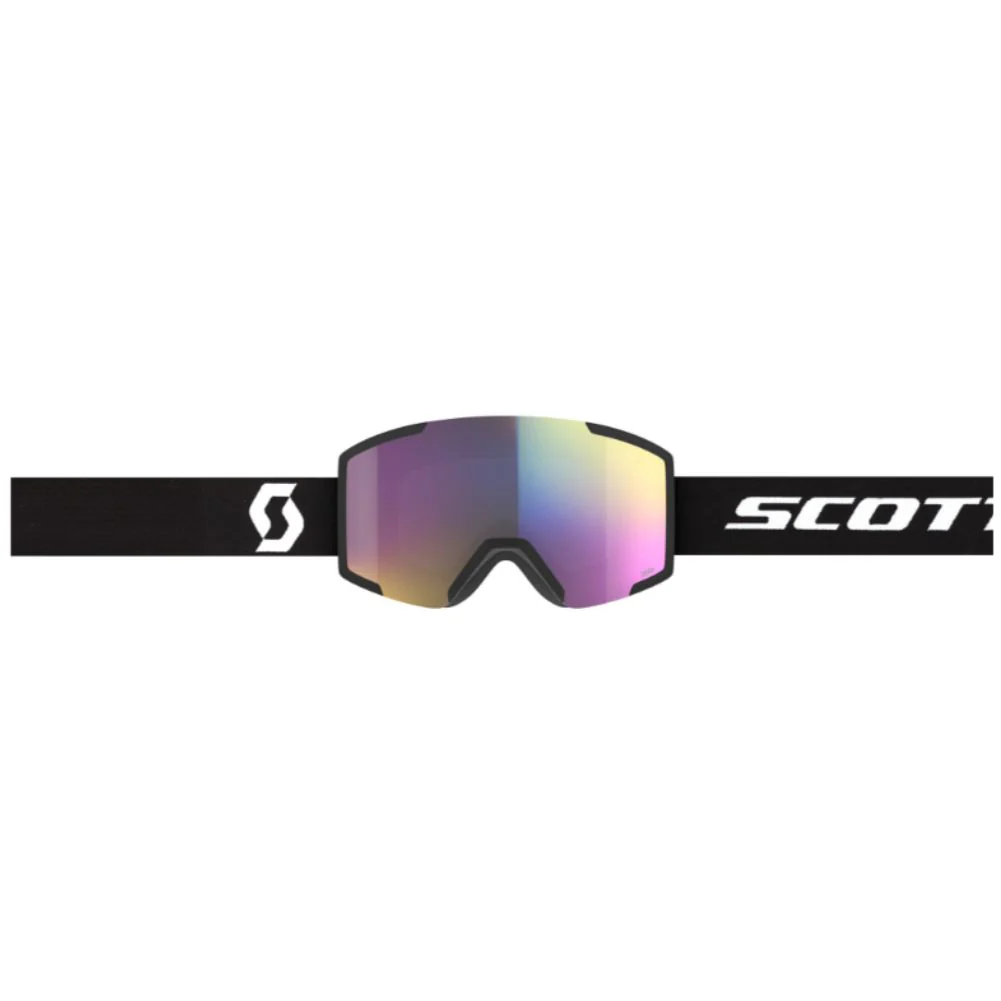 Scott Shield Goggle + Extra Lens (Mineral Black/White / Enhancer Teal Chrome) - Image 3