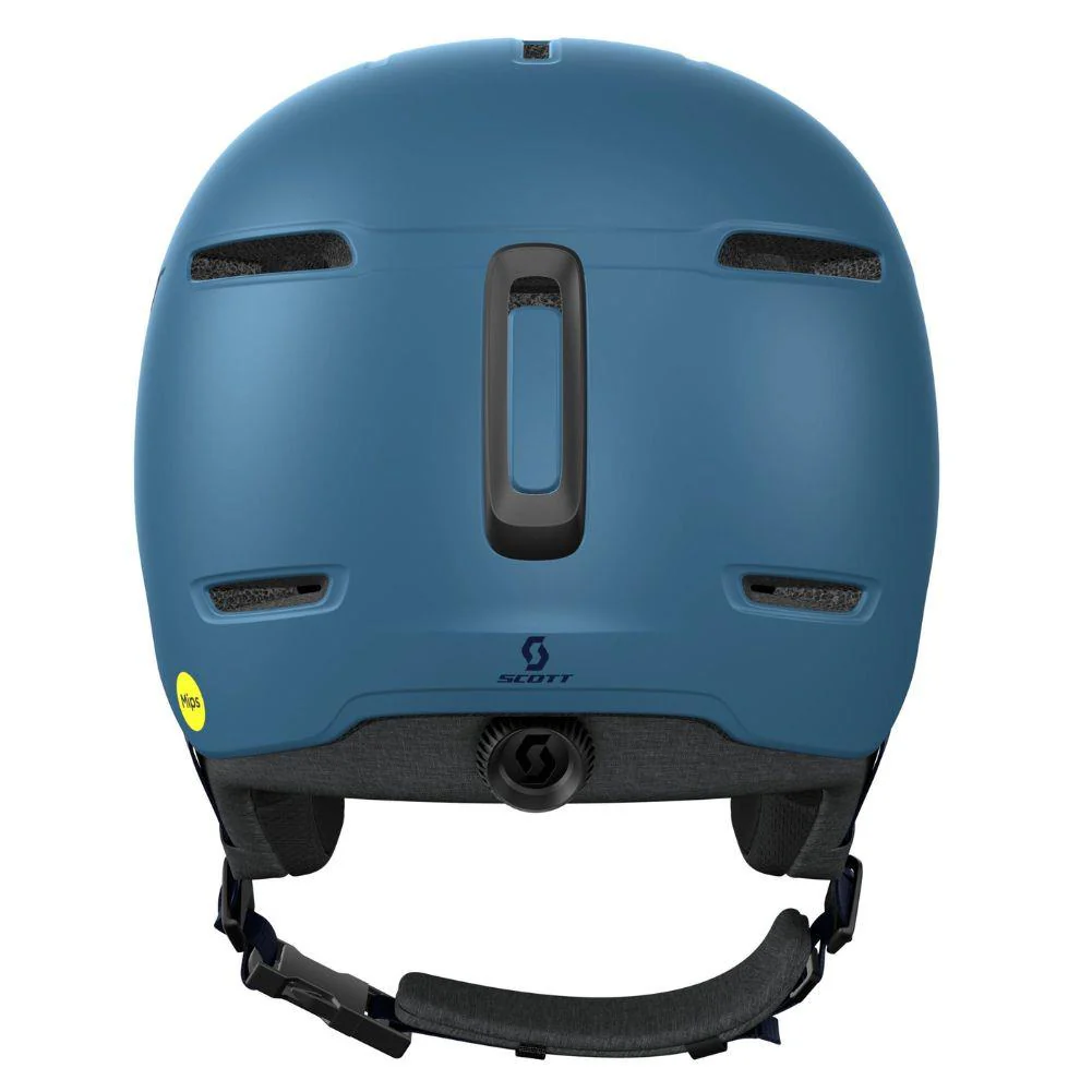 Scott Track Plus MIPS Unisex Snow Sports Helmet (Solid Blue) - Image 4