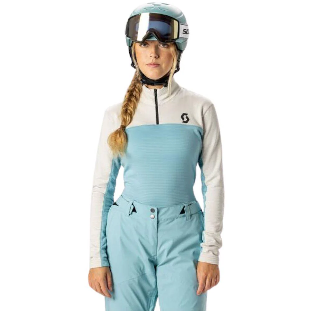 SCOTT Women's Defined Light Pull-over (Frosty Blue/Dust White) - Image 3