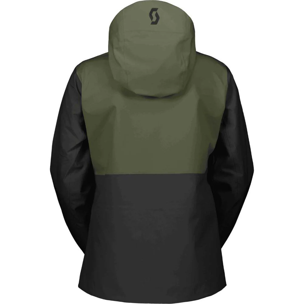 SCOTT Women's Explorair 3 Layer Snow Sports Jacket (Douglas Green/Evening Grey) - Image 2