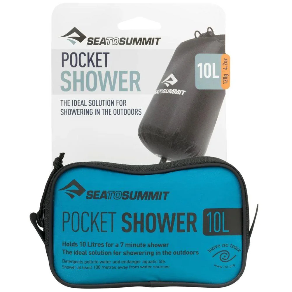 Sea To Summit 10L Pocket Shower (Black) - Image 3