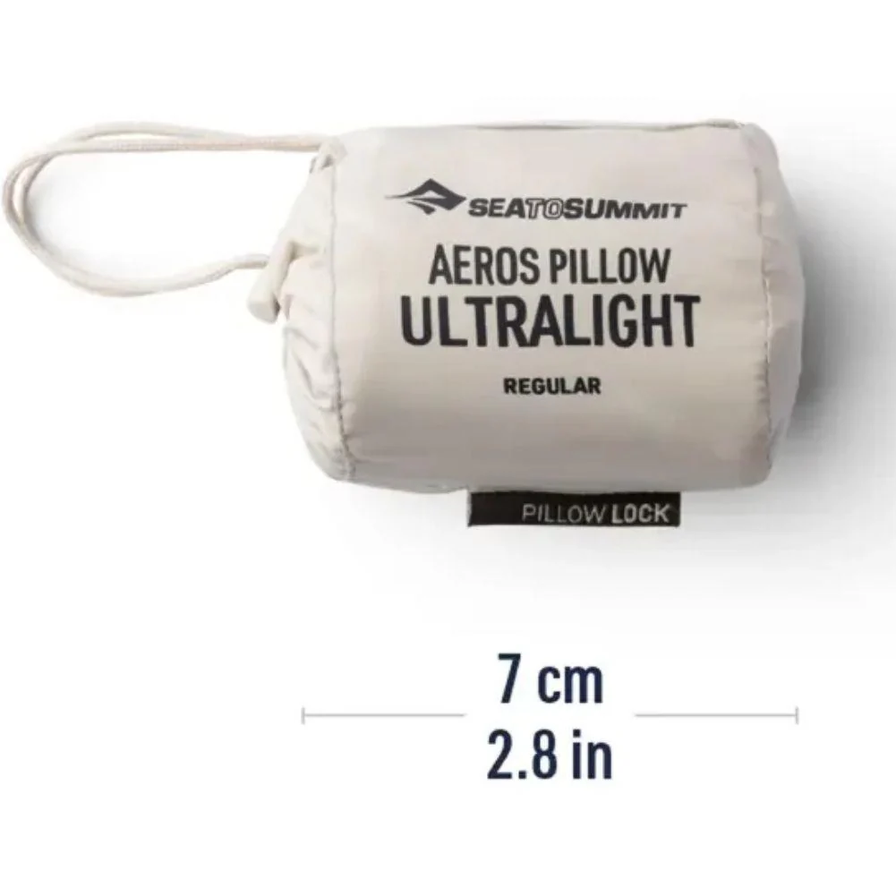 Sea To Summit Aeros Ultralight Pillow - Large (Beluga Grey) - Image 4