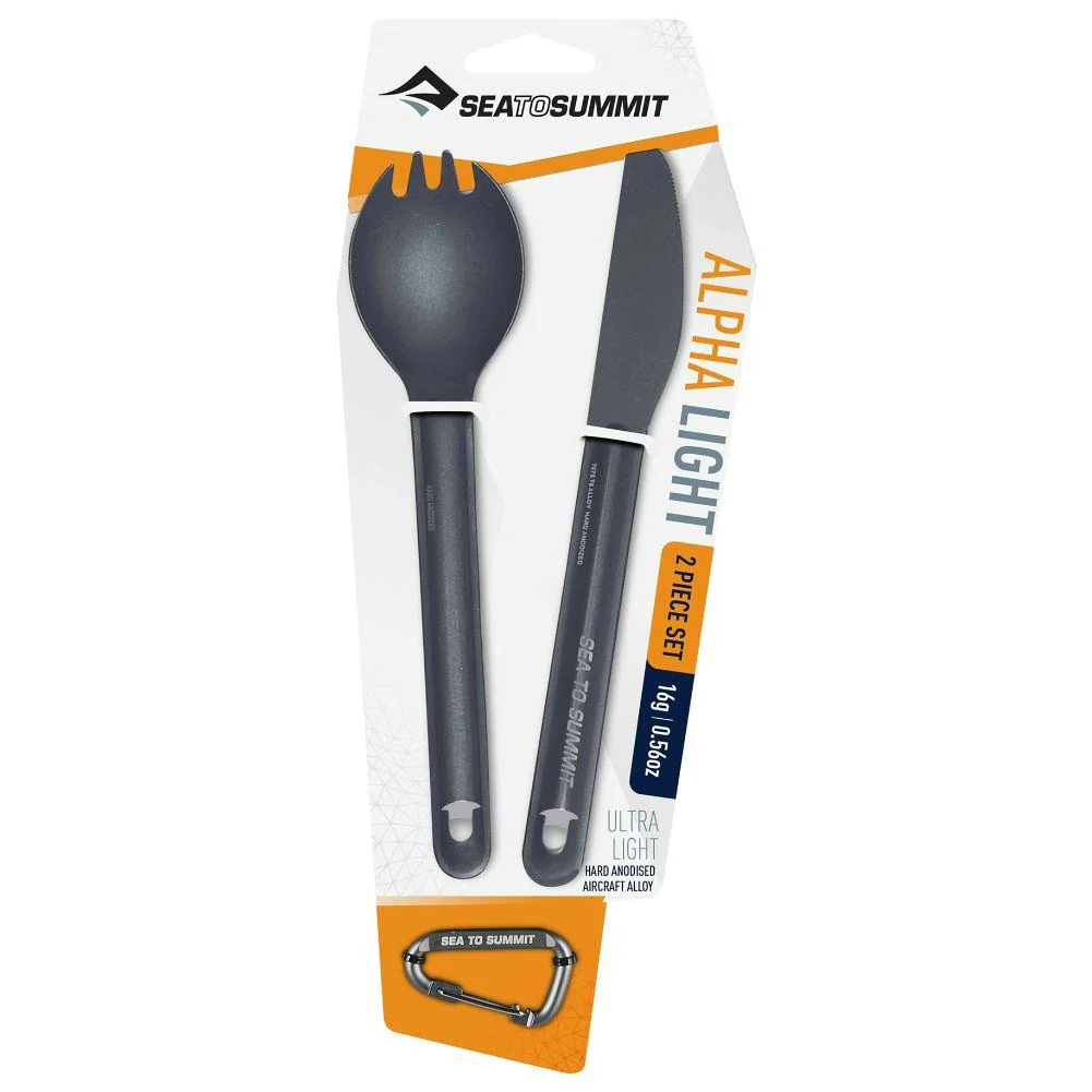 Sea To Summit AlphaLight Knife and Spork Set - Image 3