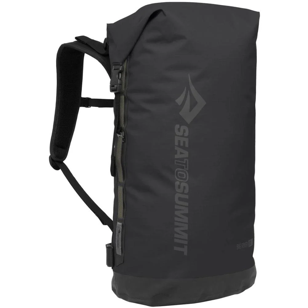 Sea to Summit Big River Dry 50L Backpack (Jet Black)