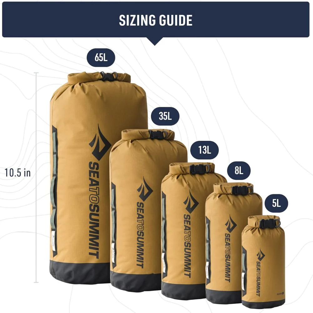 Sea To Summit Big River Drybag - 65 Litres (Surf Blue) - Image 4