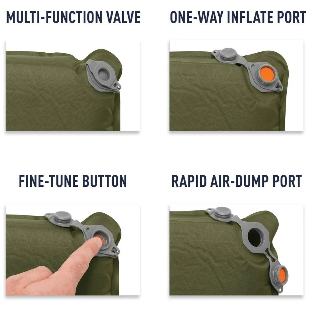 Sea to Summit Camp Plus Self-Inflating Sleeping Mat - Regular (Moss) - Image 4