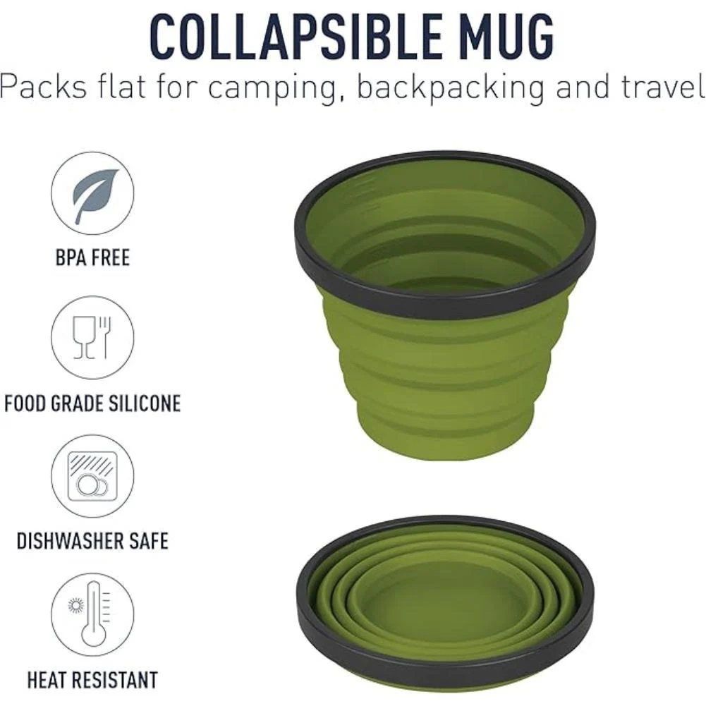 Sea to Summit Collapsible X-Mug (Lime) - Image 2