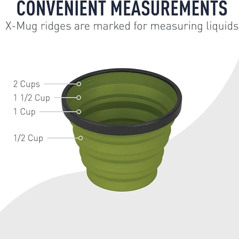Sea to Summit Collapsible X-Mug (Lime) - Image 4