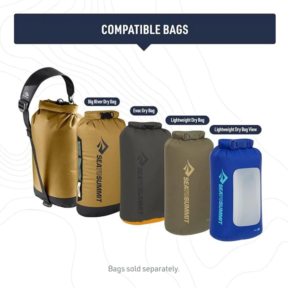 Sea to Summit Dry Bag Sling (Jet Black) - Image 10