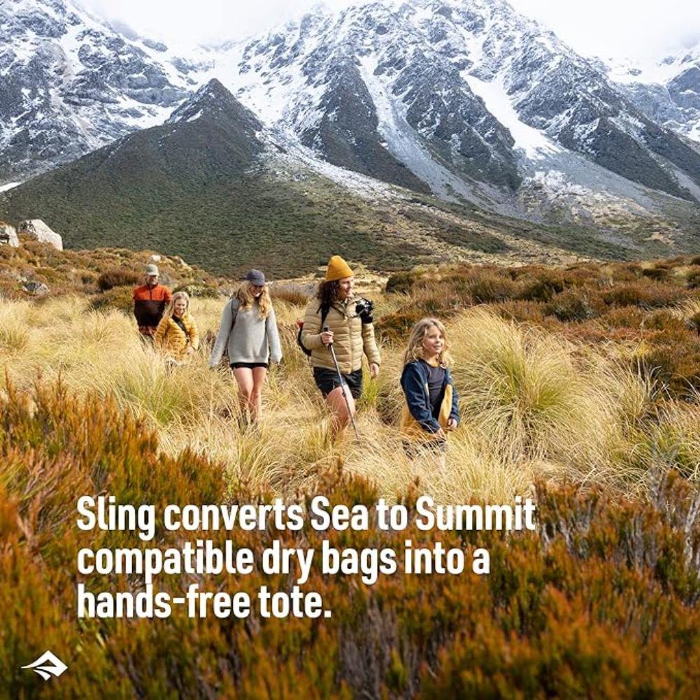Sea to Summit Dry Bag Sling (Jet Black) - Image 7