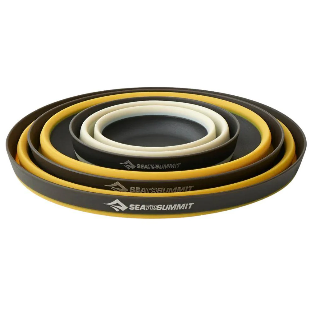 Sea To Summit Frontier Ultralight Collapsible Dinnerware Set (3 Piece) - Image 2