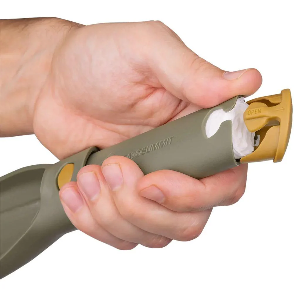 Sea to Summit Pocket Trowel (Burnt Olive) - Image 3