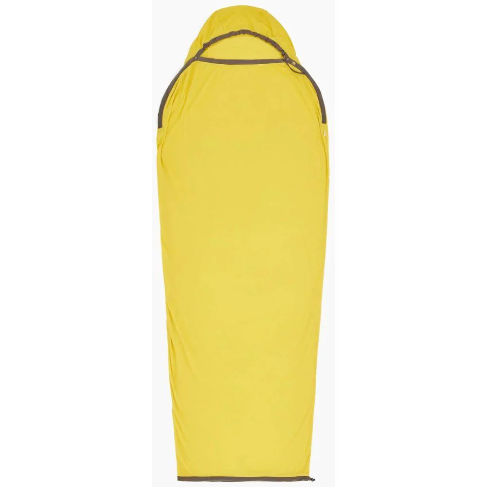 Sea To Summit Reactor Sleeping Bag Liner with Drawcord (Sulphur Yellow) - Image 3