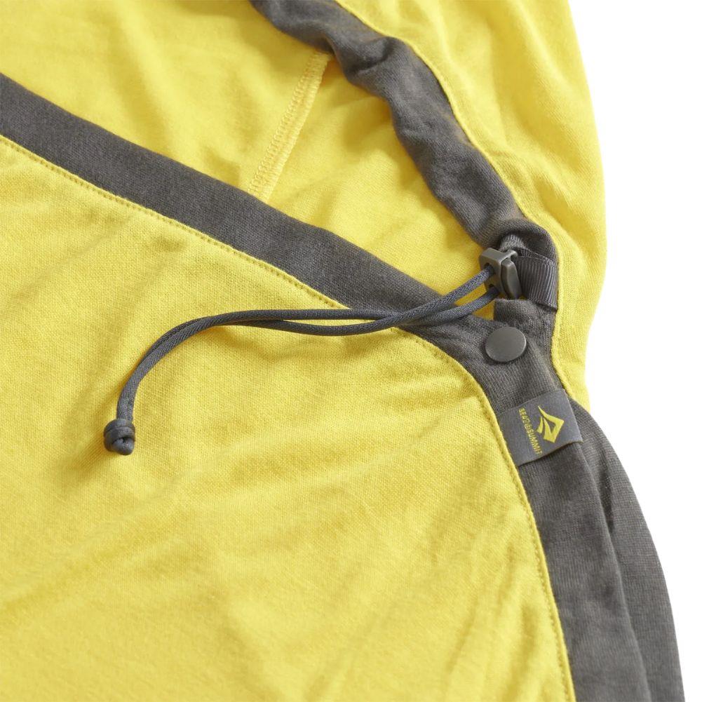 Sea To Summit Reactor Sleeping Bag Liner with Drawcord (Sulphur Yellow) - Image 4