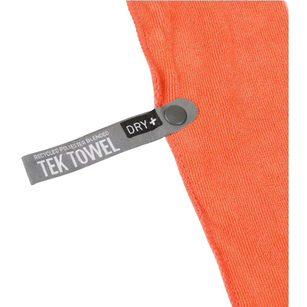 Sea To Summit Tek Microfibre Towel - Large (Outback Orange) - Image 4