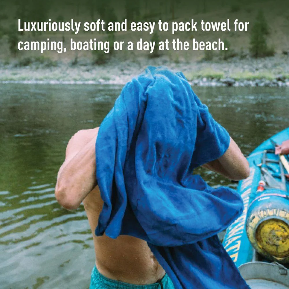 Sea To Summit Tek Microfibre Towel - Large (Outback Orange) - Image 7