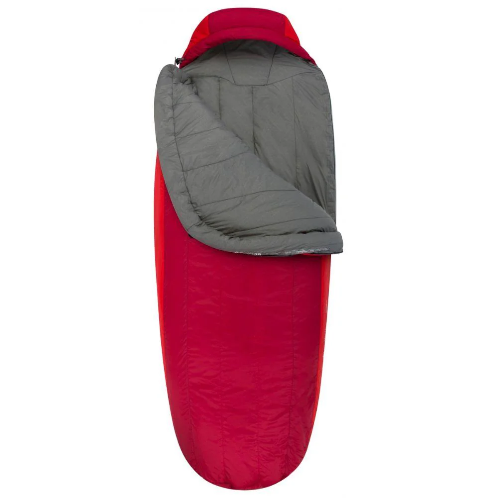 Sea To Summits Basecamp III Synthetic Sleeping Bag (Dark Red/Red) - Image 3