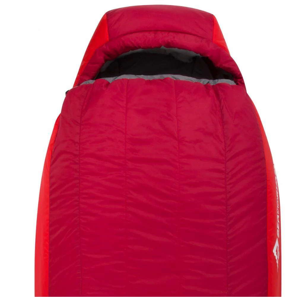 Sea To Summits Basecamp III Synthetic Sleeping Bag (Dark Red/Red) - Image 7
