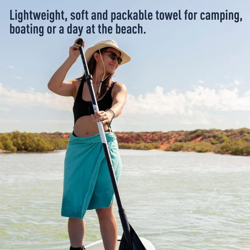 Sea To Summits Pocket Towel - Large (Outback Orange) - Image 10