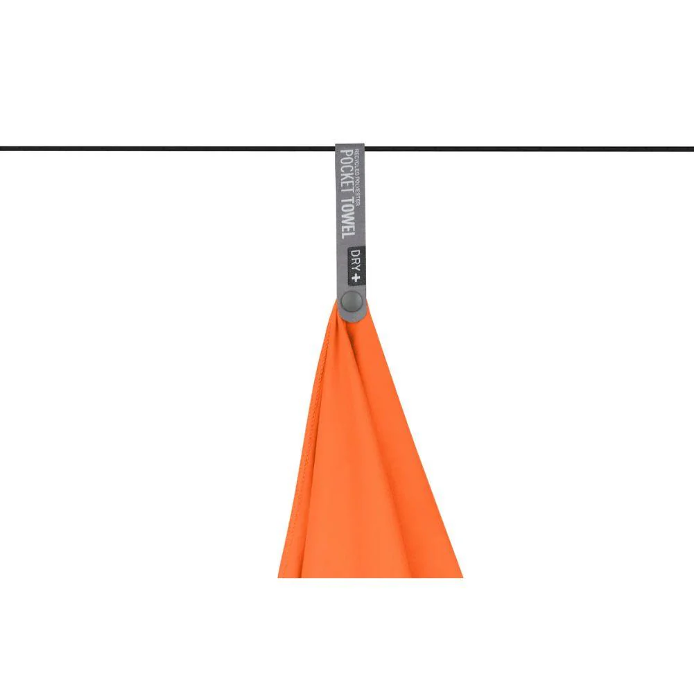 Sea To Summits Pocket Towel - Large (Outback Orange) - Image 2