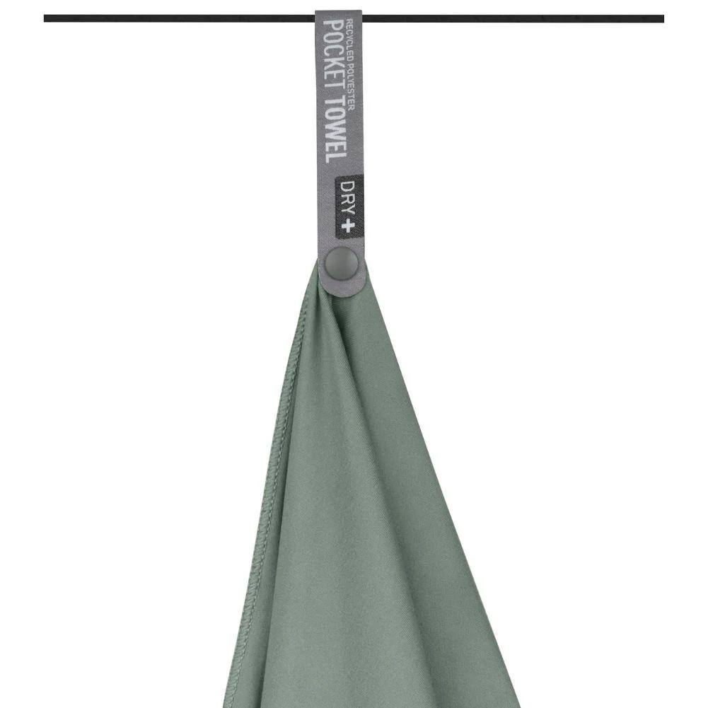 Sea To Summits Pocket Towel - Large (Sage Green) - Image 3
