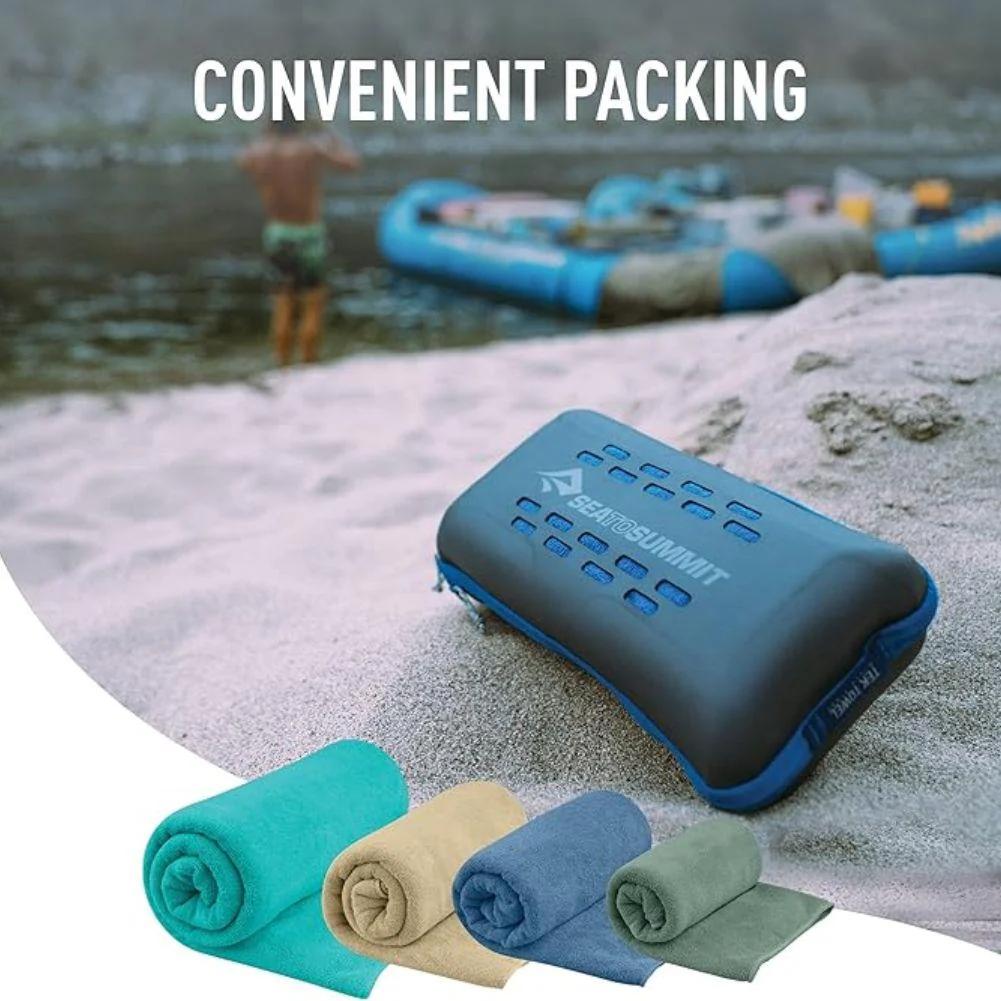 Sea To Summits Pocket Towel - Medium (Baltic Blue) - Image 7