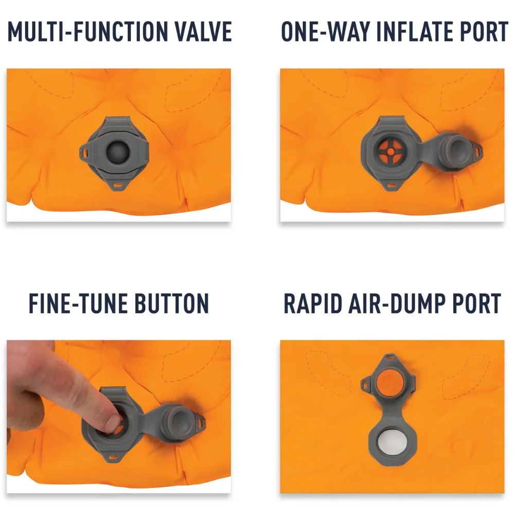 Sea To Summit Ultralight Insulated Air Sleeping Mat - Regular (Orange) - Image 4