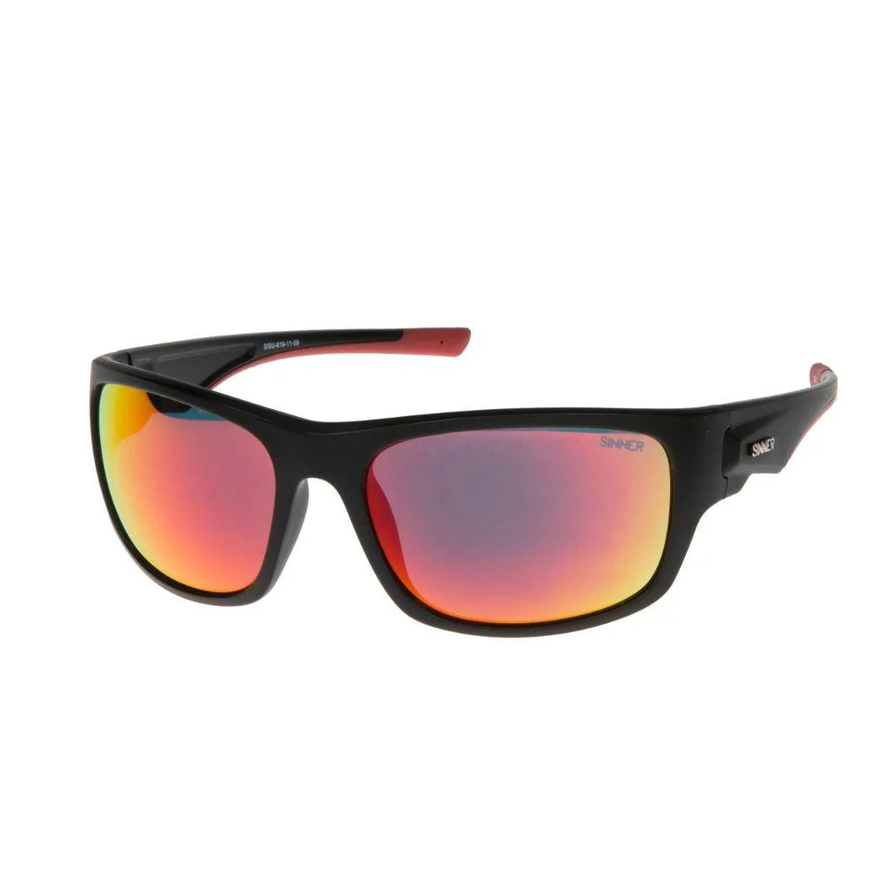 Sinner Bruno Sport Sunglasses (Black/Red)