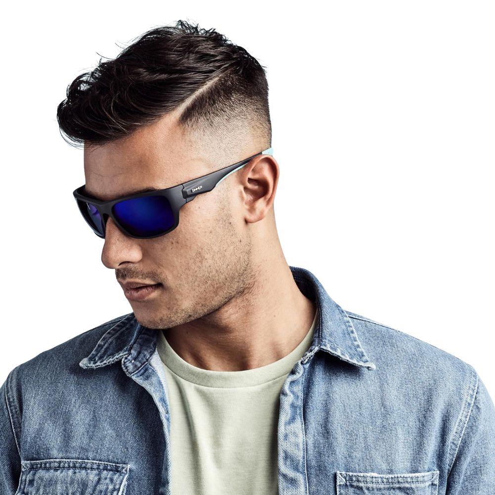 Sinner Bruno Sport Sunglasses (Dark Blue/Smoke Blue) - Image 4