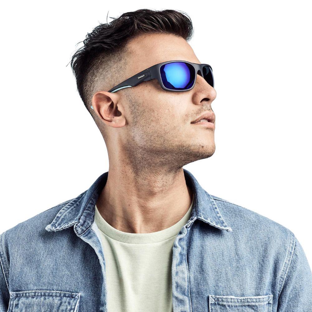 Sinner Bruno Sport Sunglasses (Dark Blue/Smoke Blue) - Image 5