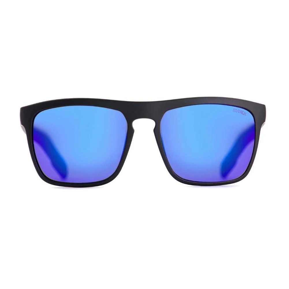 Sinner Thunder X Sunglasses (Black) (Blue Oil Lens) - Image 3