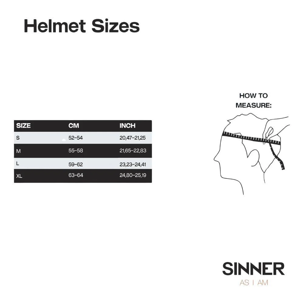Sinner Titan Visor Snow Sports Helmet (Matte Grey/Blue) - Image 4
