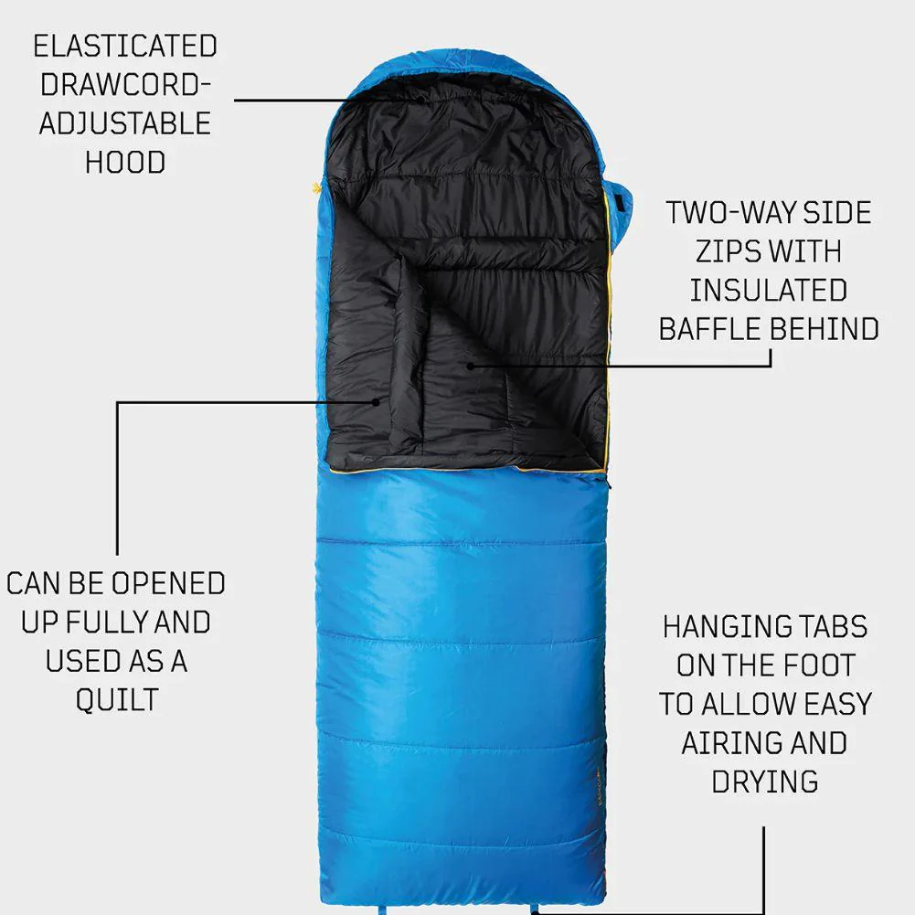 Snugpak Navigator WGTE Rectangular Sleeping Bag - Right Zip - Image 5